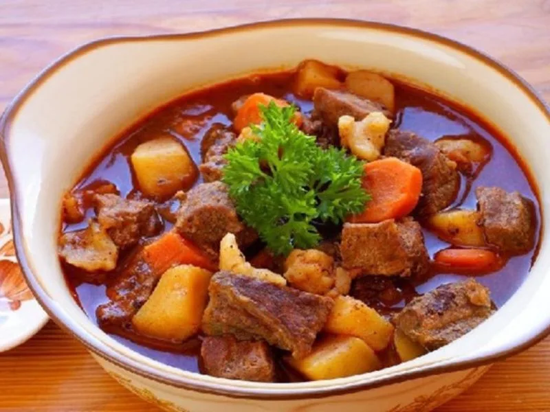 cach nau bo sot vang cong thuc nau bo sot vang chuan vi
