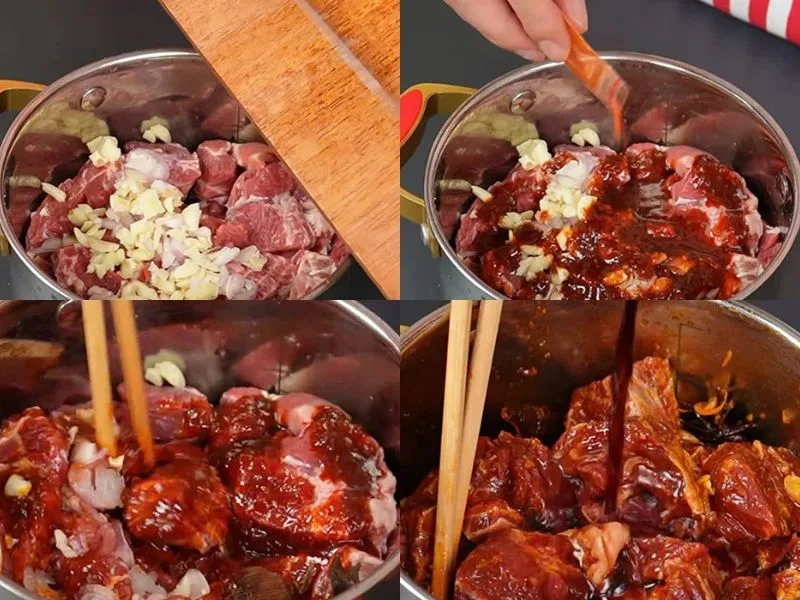 cach nau bo sot vang cong thuc nau bo sot vang chuan vi